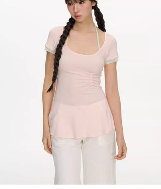 [NECY] contrast halter top