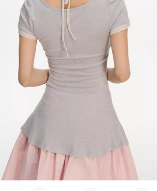 [NECY] contrast halter top