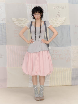 [NECY] contrast halter top