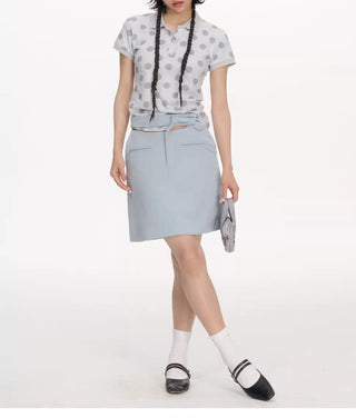 [NECY] polka dot polo