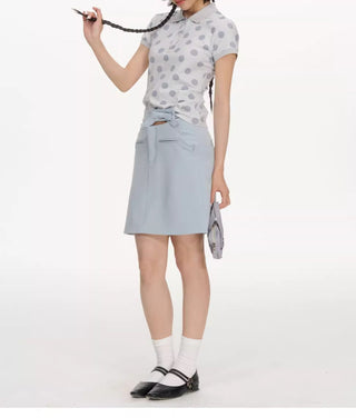 [NECY] polka dot polo