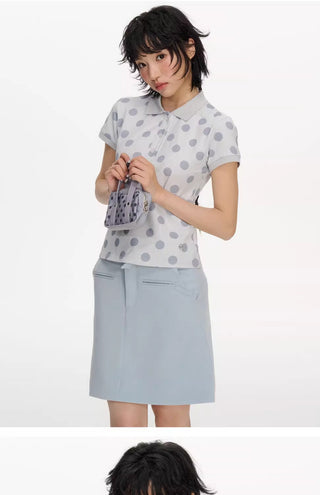 [NECY] polka dot polo