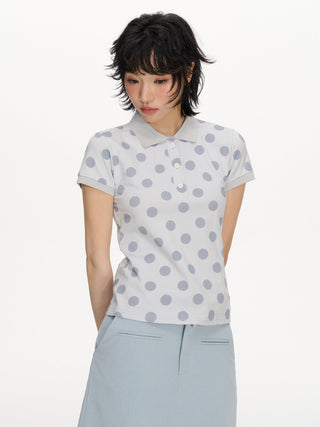 [NECY] polka dot polo