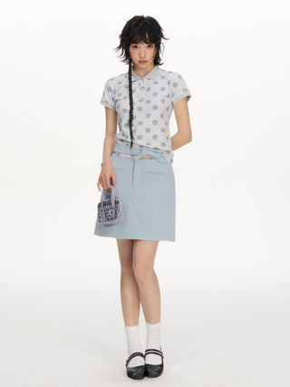 [NECY] polka dot polo