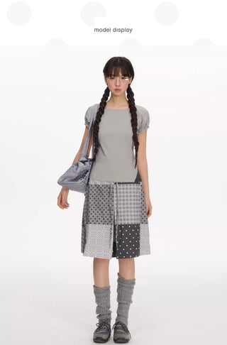 [NECY] puff sleeve tee