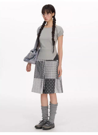 [NECY] puff sleeve tee