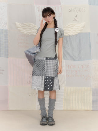 [NECY] puff sleeve tee