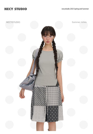 [NECY] puff sleeve tee