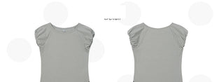 [NECY] puff sleeve tee