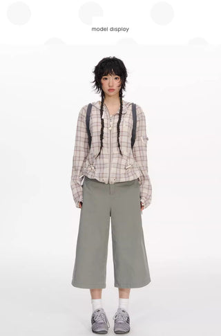 [NECY] plaid cardigan