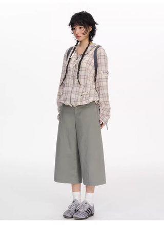 [NECY] plaid cardigan