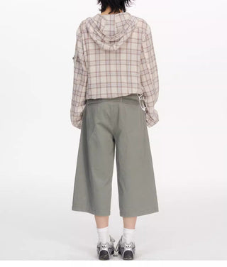 [NECY] plaid cardigan