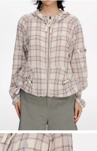 [NECY] plaid cardigan