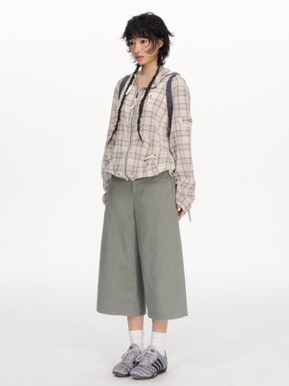 [NECY] plaid cardigan