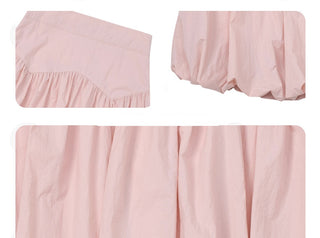 [NECY] pink bud skirt