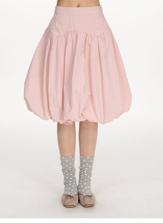 [NECY] pink bud skirt
