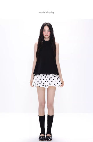 [NECY] halter chiffon vest