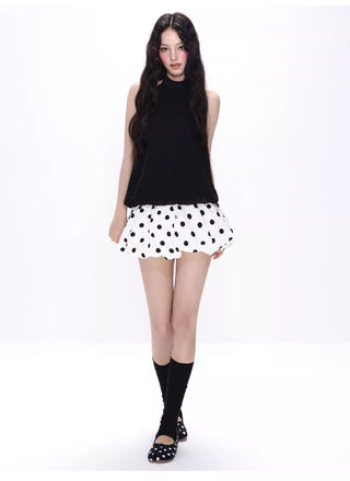 [NECY] halter chiffon vest