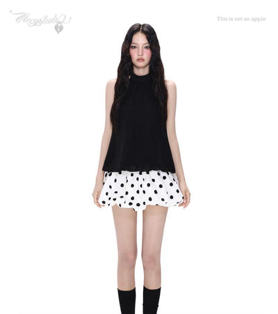 [NECY] halter chiffon vest