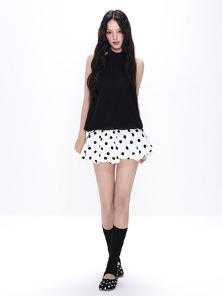 [NECY] halter chiffon vest