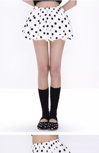 [NECY] polka dot skirt