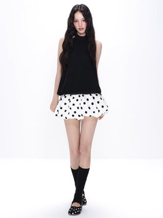 [NECY] polka dot skirt