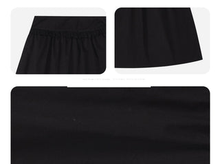 [NECY] black bubble skirt