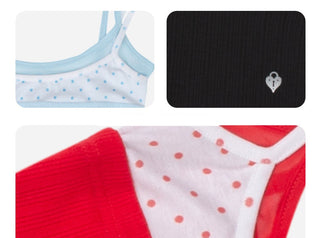 [NECY] polka dot mesh top