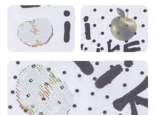 [NECY] apple rhinestone tee