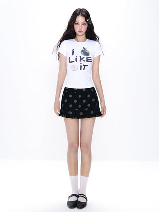 [NECY] pleated sheath skirt