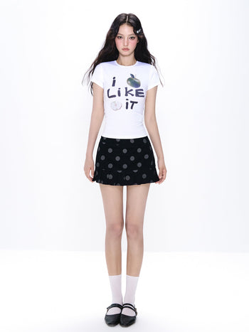 [NECY] pleated sheath skirt