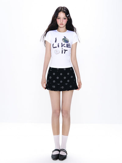 [NECY] pleated sheath skirt