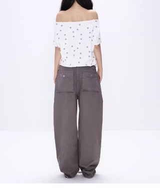 [NECY] wing off-shoulder tee