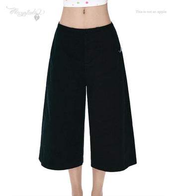 [NECY] wide cropped pants
