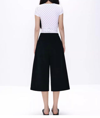 [NECY] wide cropped pants
