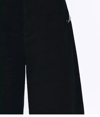[NECY] wide cropped pants