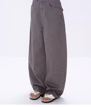 [NECY] gray wide jeans