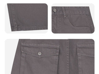 [NECY] gray wide jeans