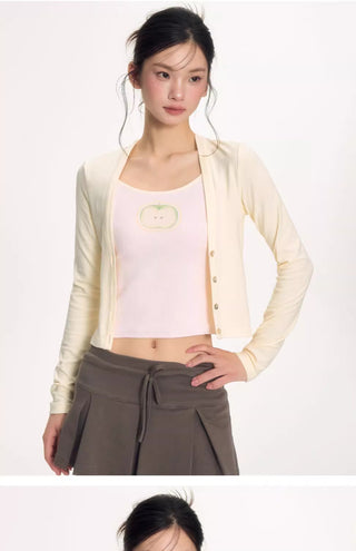 [NECY] apple flower tee