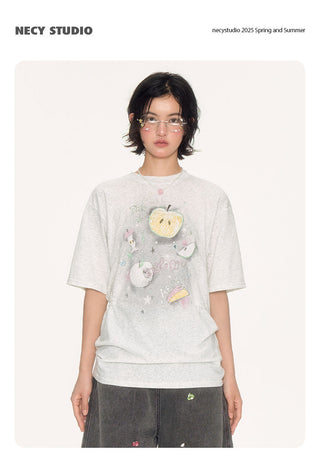 [NECY] cotton puff shirt