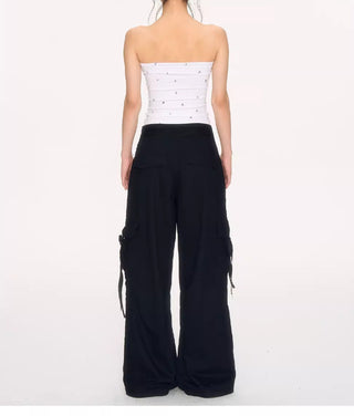 [NECY] apple core tube top bow