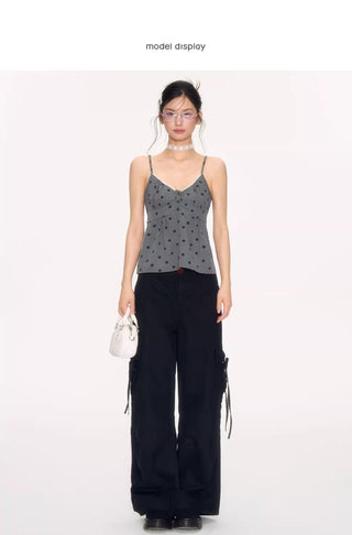 [NECY] polka dot lace top
