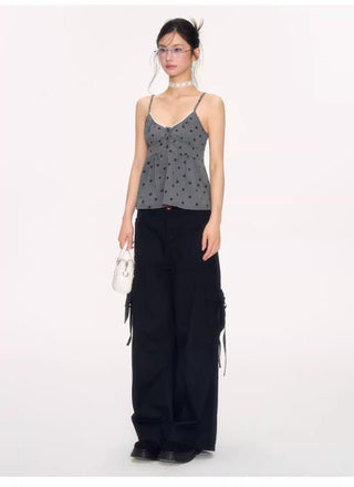 [NECY] polka dot lace top
