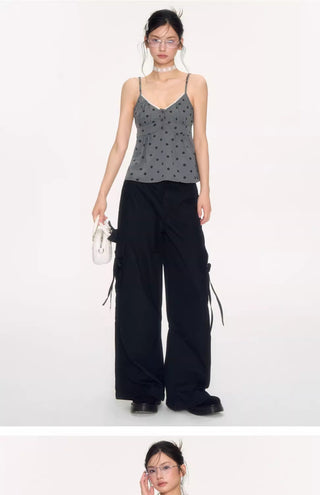 [NECY] polka dot lace top