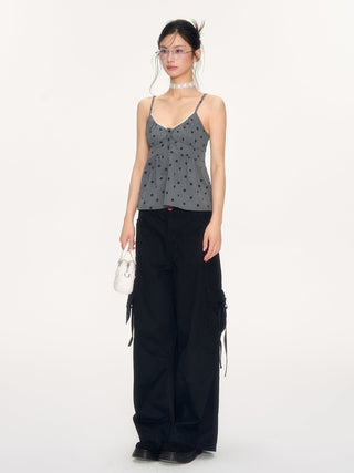 [NECY] polka dot lace top