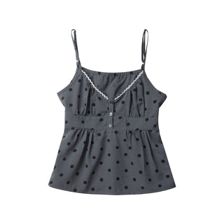 [NECY] polka dot lace top