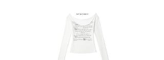 [NECY] garbled u-neck top