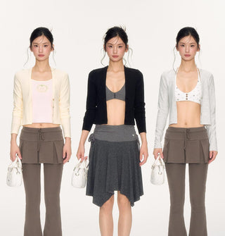 [NECY] single-breasted cardigan