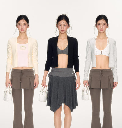 [NECY] single-breasted cardigan