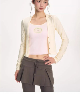 [NECY] single-breasted cardigan